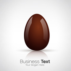vector, chocolate egg