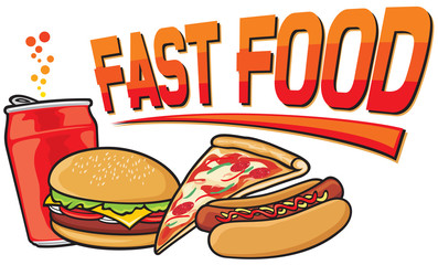 fast food label