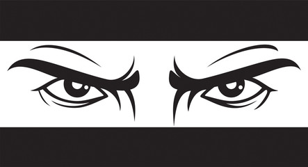 angry look (Bad eyes) © tribalium81