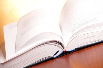 Open book