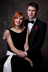 Beautiful young couple.