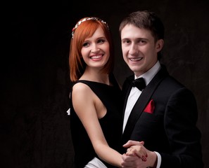 Beautiful smiling couple.