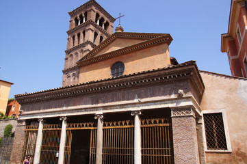 Fototapeta na wymiar Eglise à rome