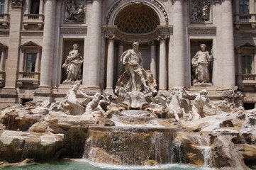 Fontaine de Trevi à Rome