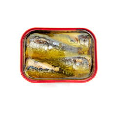 boite de sardine à l'huile d'olive extra vierge