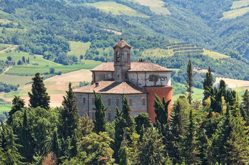 Sanctuary of Monticino. Brisighella. Emilia-Romagna. Italy.