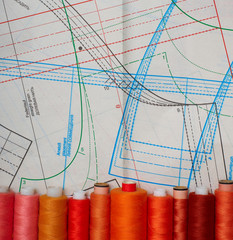 colored bobbins