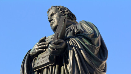 Lutherdenkmal in wittenberg