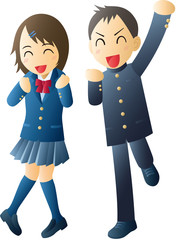 合格　女子　男子