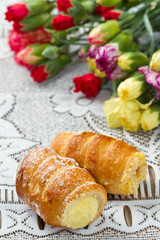 cannoncini alla crema pasticcera