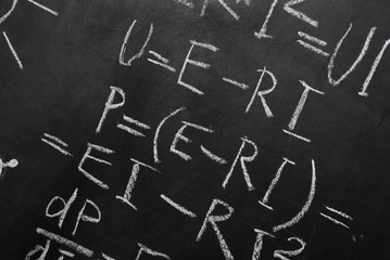 Mathematical equation