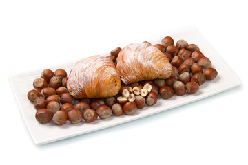 sfogliatelle alle nocciole