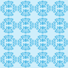 baby blue seamless pattern