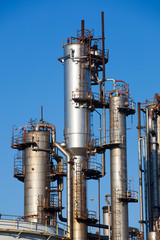 refinery towers