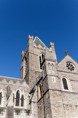 Fototapeta na wymiar Katedra Chrystusa Kościół Anglikański w Dublin City Irlandii
