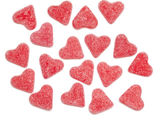 Naklejka na ściany i meble heart-shaped candies