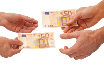 Geben und Nehmen - Gegenseitig Geld schenken - Finanzausgleich