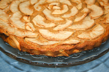 Tarta integral de manzana