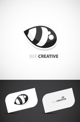 Creative template, Bee-creative concept