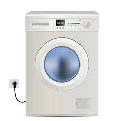 Washing Machine Isolated on White