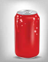 Soda Red can
