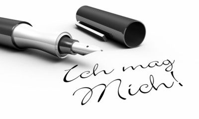 Ich mag mich - Stift Konzept!