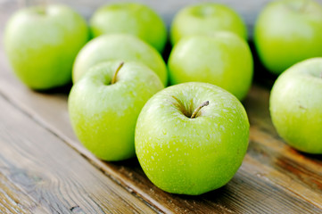 Green apples