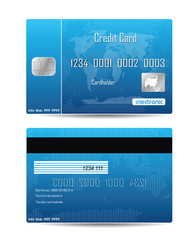 Credit Card Concept Isolated On White