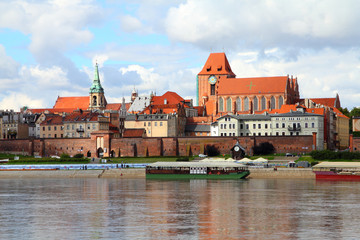 Toruń - obiekt światowego dziedzictwa UNESCO - obrazy, fototapety, plakaty