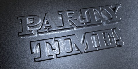 3D Stempel - PARTYTIME