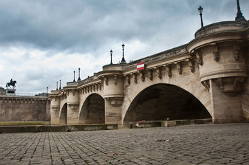 Fototapeta na wymiar Pont Neuf w Paryżu