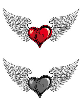 200 Broken Heart Tattoo Designs 2023 Torn Heartbreak  Lost Love ideas