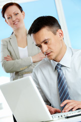 Fototapeta premium Successful boss