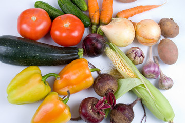 Ripe vegetables