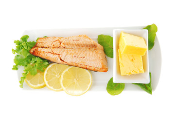 salmon steak