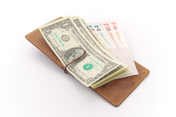 US Dollars, Sterling Pounds bills