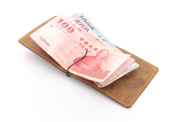 New Taiwan Dollars bills