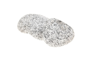 stone on white