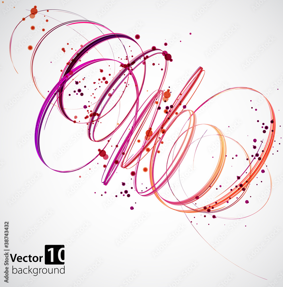 Poster abstract background. vector