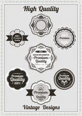 Retro Design Elemente