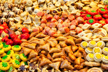 Traditional moroccan sweets