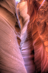Walls of Antelope Canyon