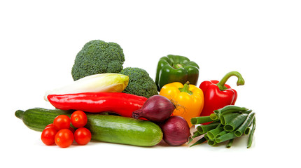 Bunch of fresh vegetables