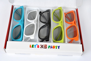 Set of 3D glasses