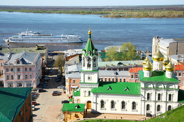 Spring in Nizhny Novgorod Russia