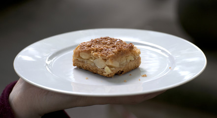 Portuguese almond cake