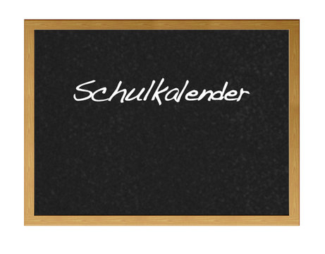 School calendar.