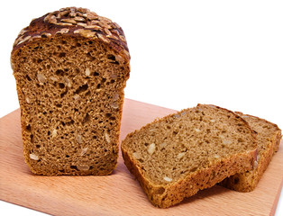 Bread with sunflower seeds