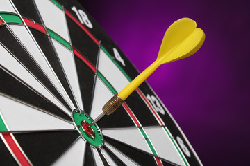 Dartboard bull´s eye.