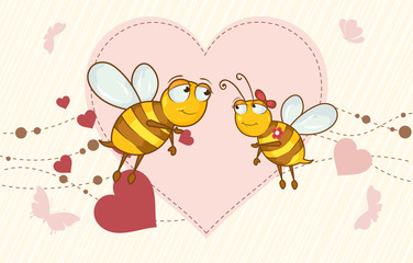 bees in love